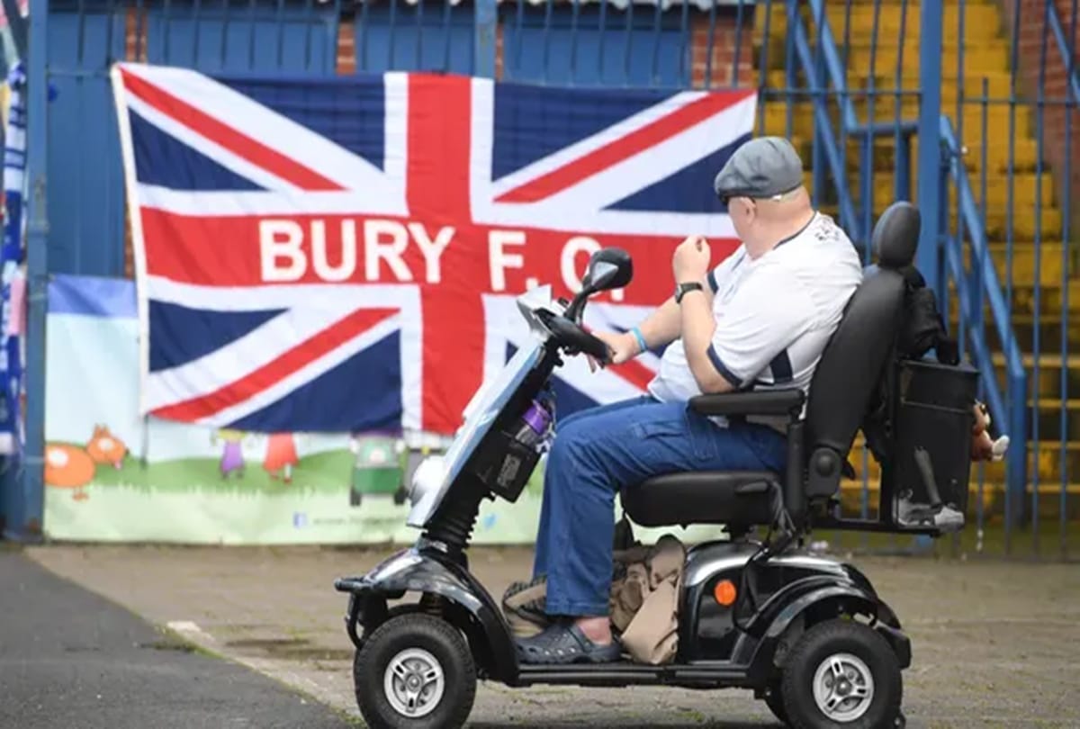 134 year old football club Bury facing empty days and uncertain future