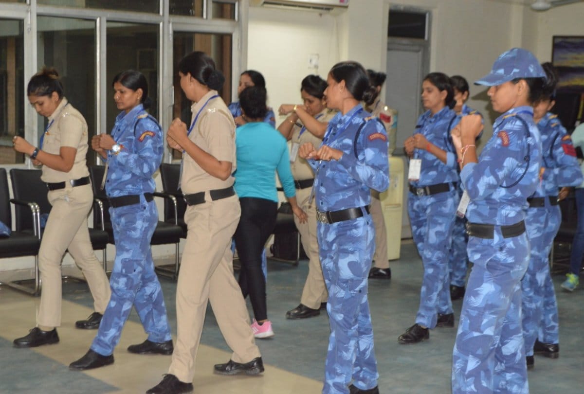 Closing ceremony of five days Female Safety Training Camp