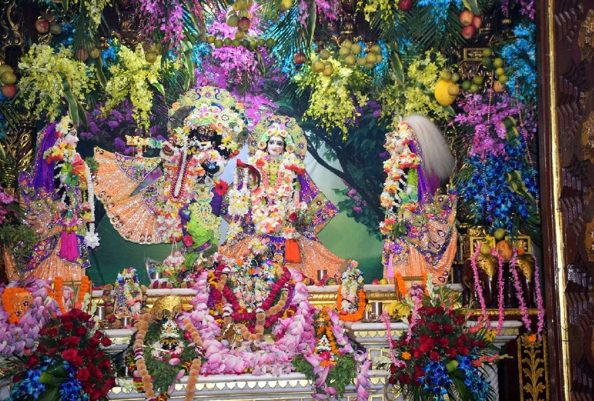 Iskon Mandir Closed Dut To Corona Virius Effect