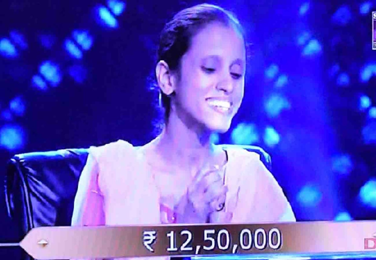 Nupur from kanpur won 12.50 lakhs in KBC