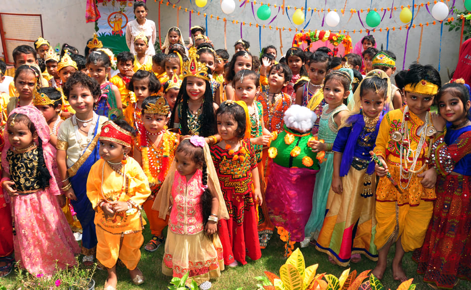 Sri Krishna Janmashtami festival celebrated with great fanfare in schools
