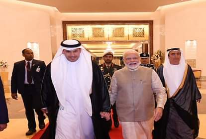 यूएई में नरेंद्र मोदी