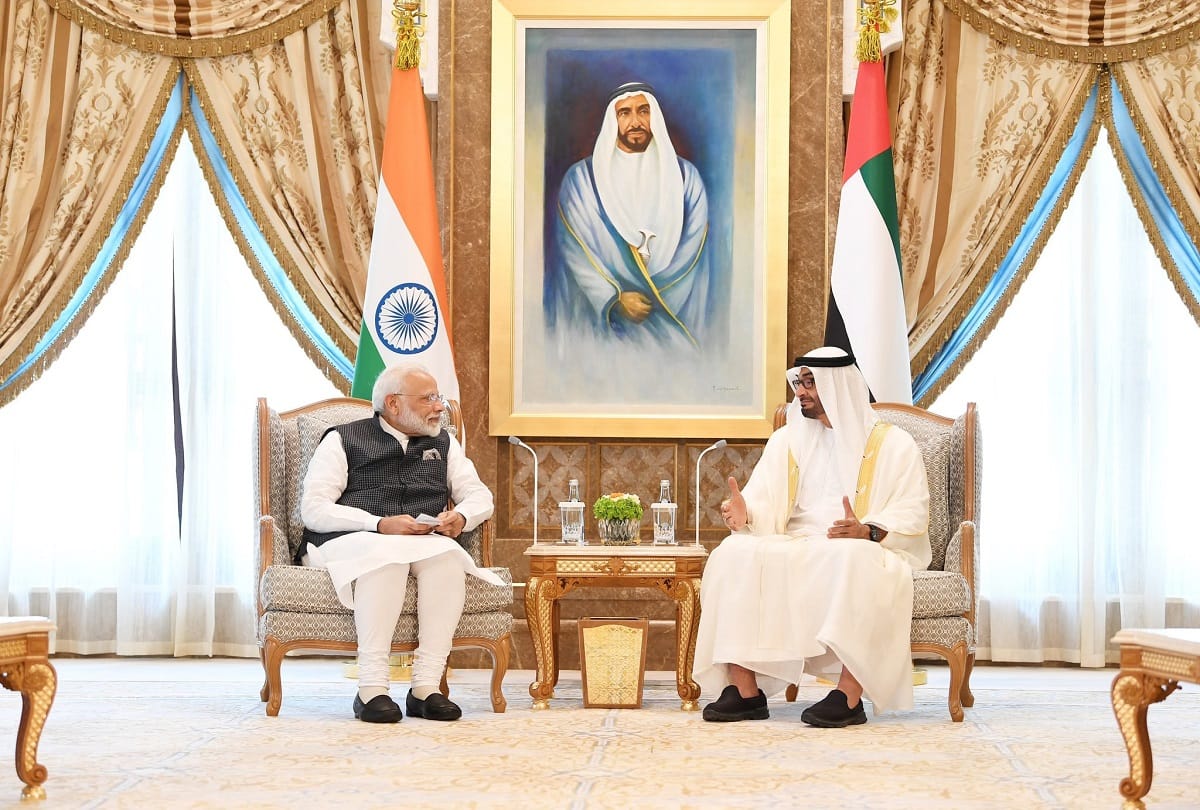 PM Modi and Abu Dhabi prince discussed for improving trade and cultural relations