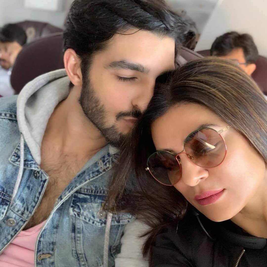 Janmashtami 2019 Sushmita Sen saree romantic photo with boyfriend Rohman Shawl called his humsafar
