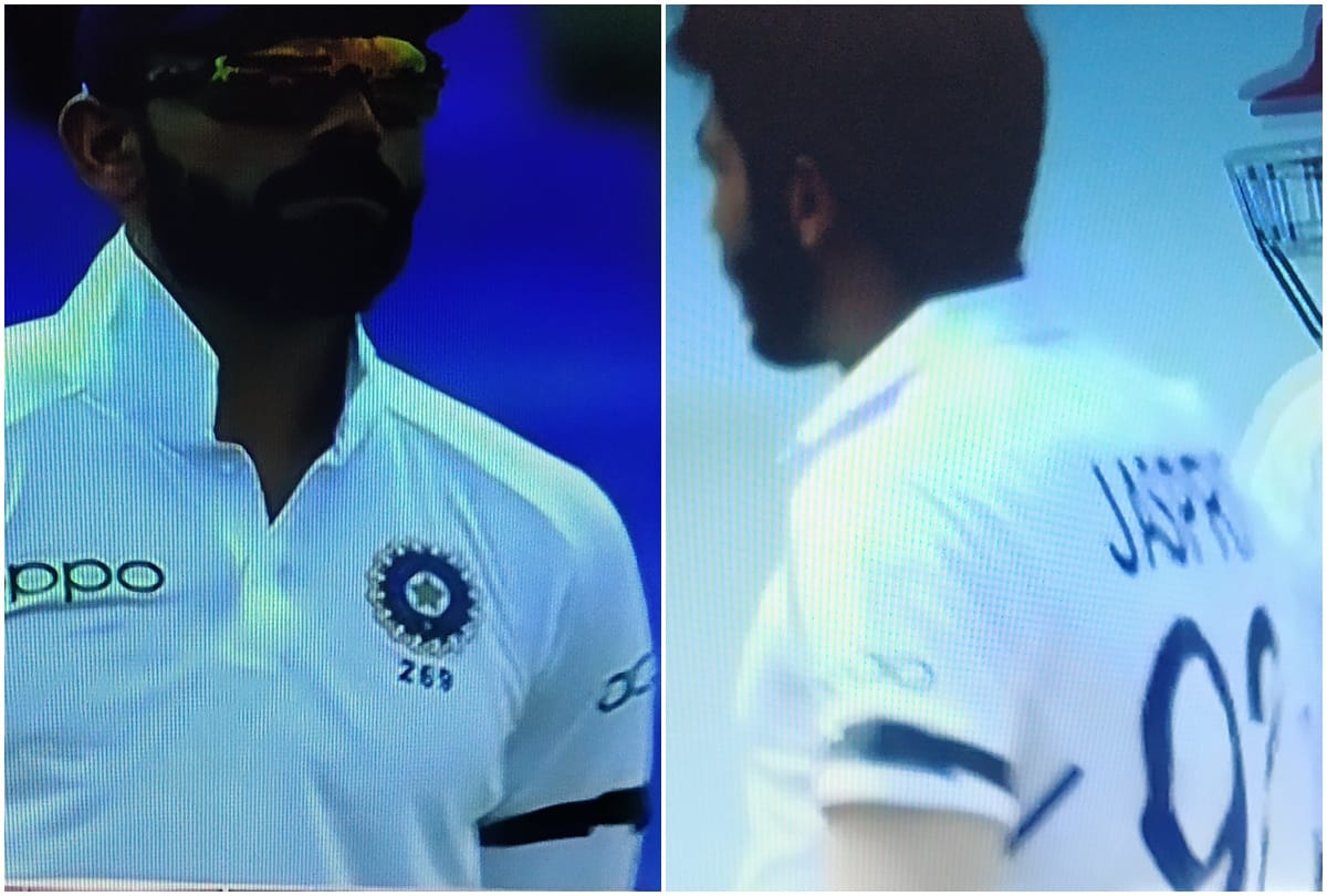 Indian cricket team wear black armbands as a mark of respect on arun jaitley demise