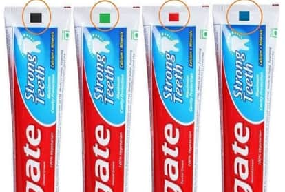 Toothpaste Color Code What is the meaning of different colored strips on the tube of toothpaste