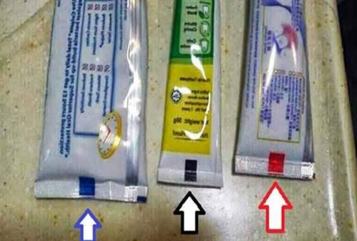 Know About Toothpaste Color Code What Is The Meaning Of Different Colored Strips On The Tube Of Toothpaste
