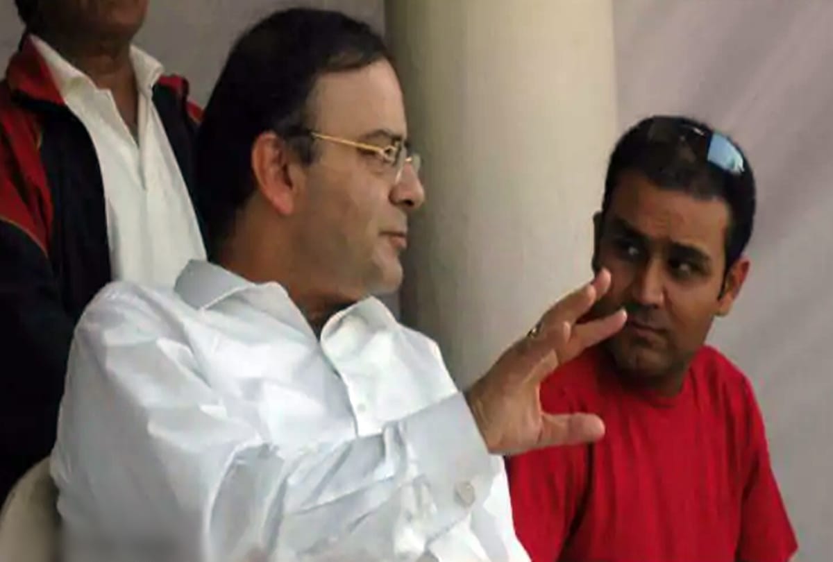 Virender Sehwag reveals how problem solver Arun Jaitley helped him realize his India dream