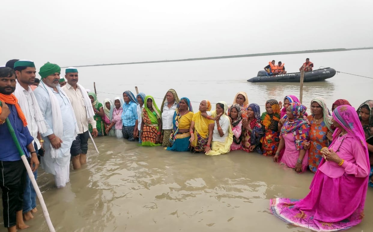 Administration does not understand the suffering of Khadar people: Rakesh Tikait