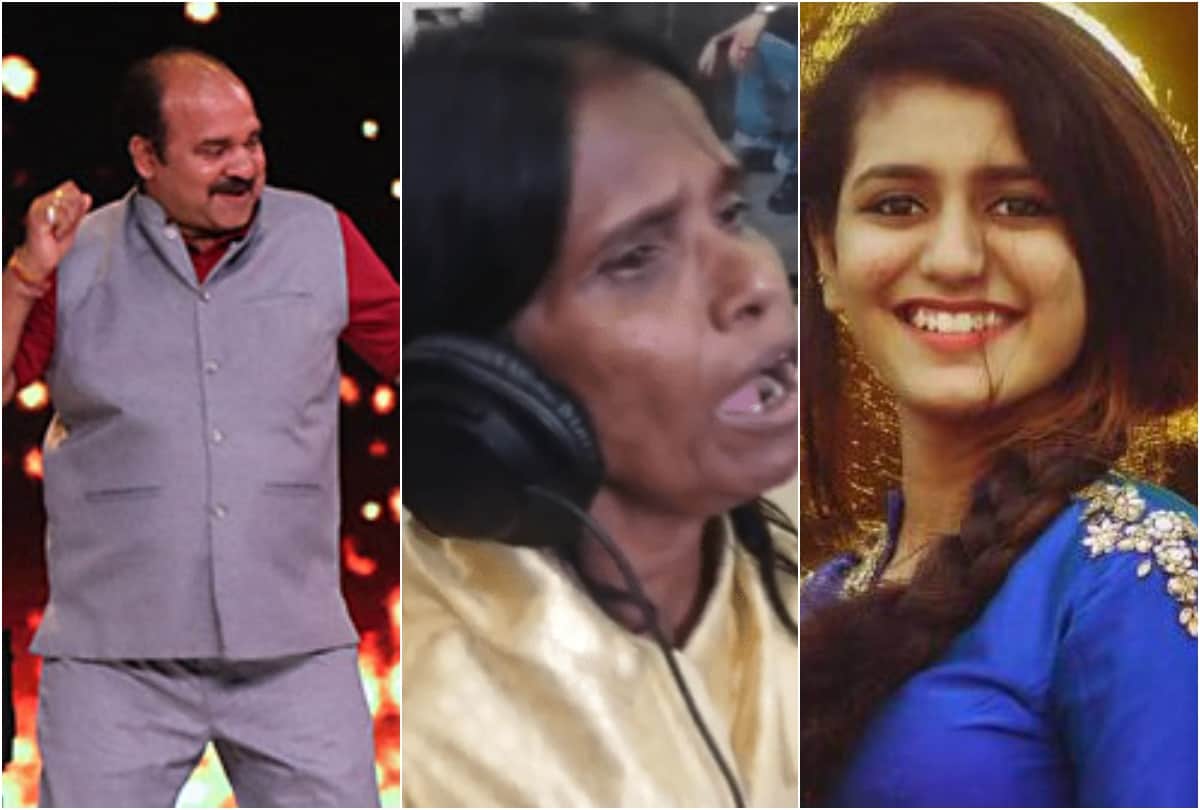 ranu mondal to priya prakash varrier here 7 internet star