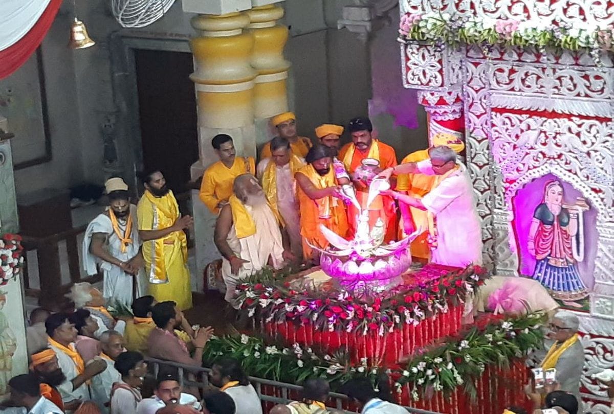 janmashtami celebrations in krishna janmasthan temple mathura