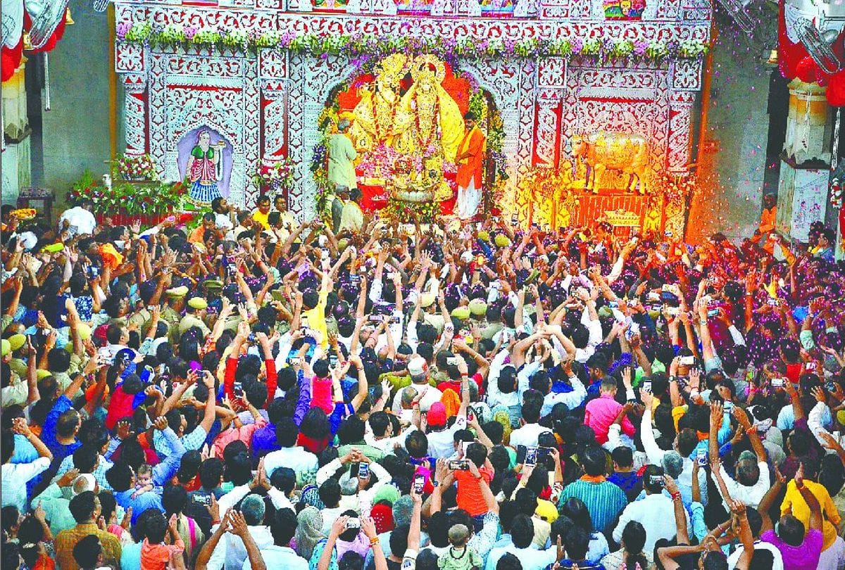 janmashtami celebrations in krishna janmasthan temple mathura
