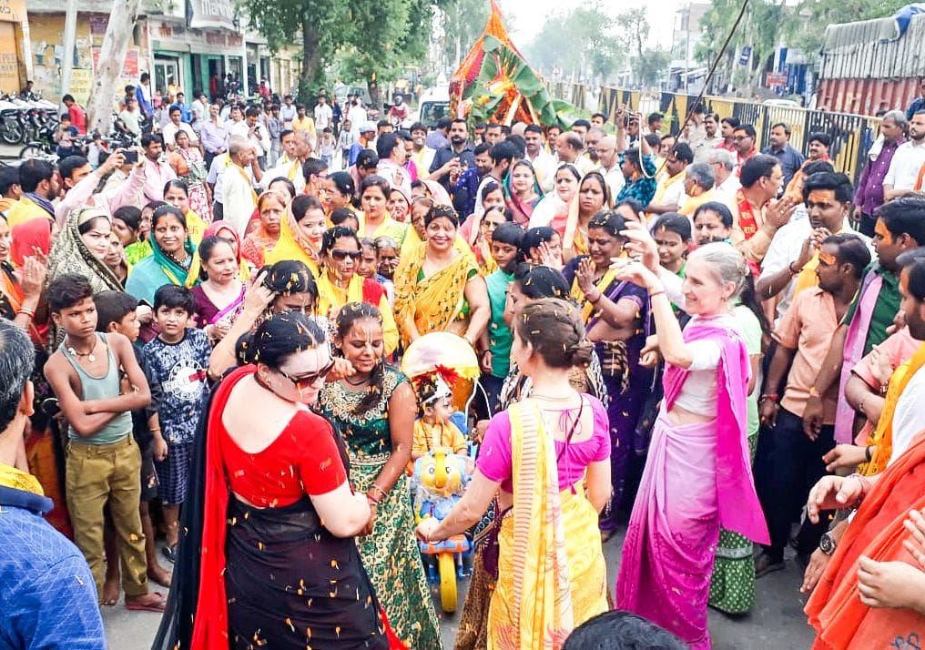 phooldol shobhayatra in sambhal