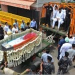अरुण जेटली का पार्थिव शरीर