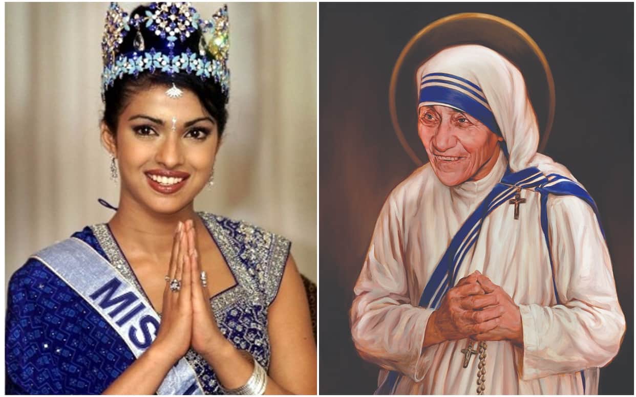 Mother Teresa Birthday question Asked to priyanka chopra At Miss World