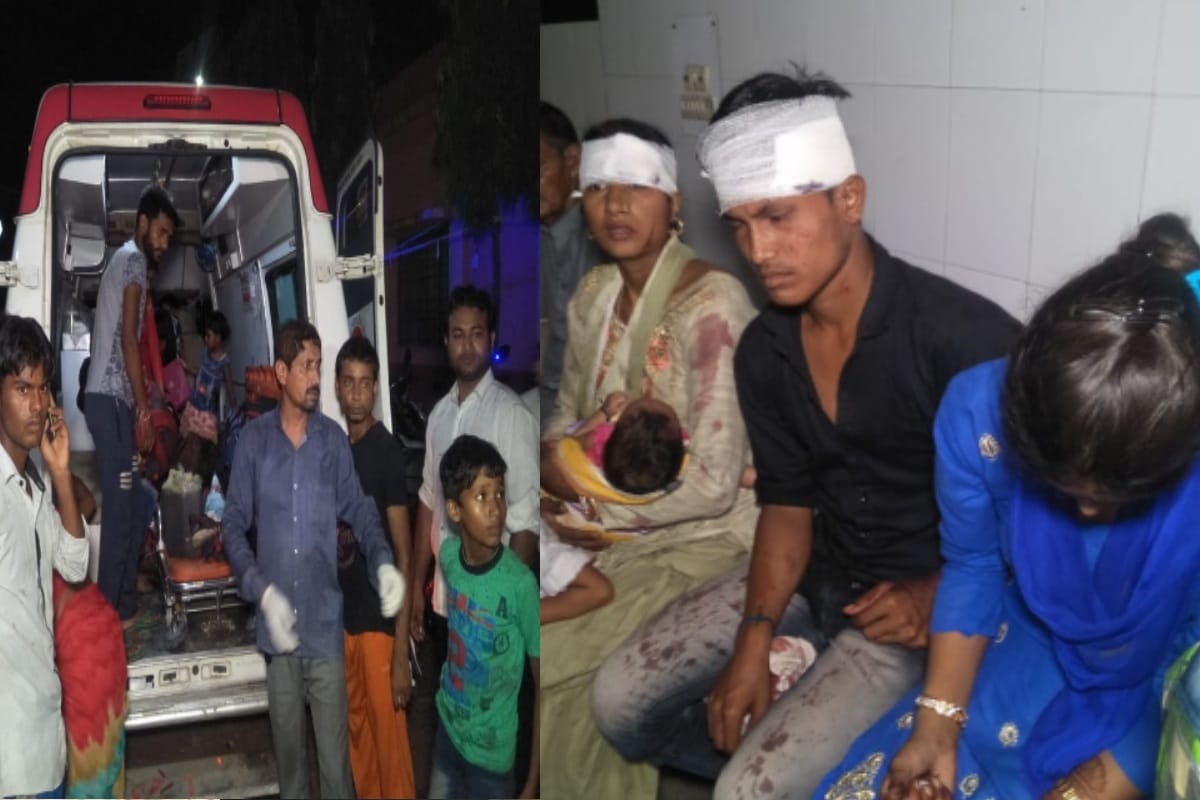 Bus full of devotees overturned near muzaffarnagar, more than fifty injured