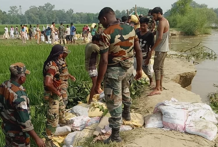 Tendiwala Dam Of Firozpur Affected By Water Coming From Pakistan