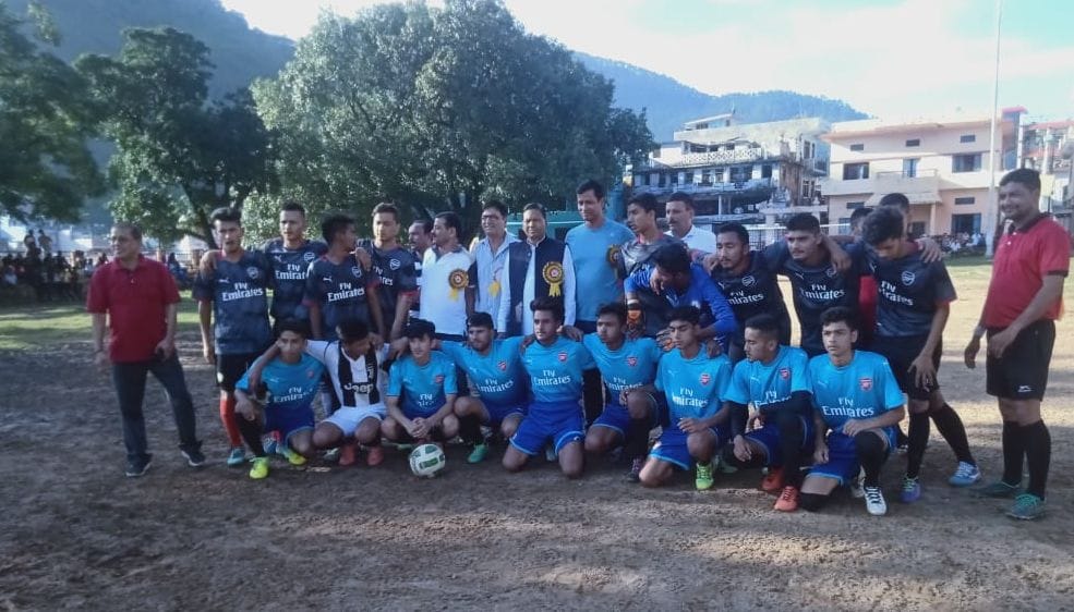 munshyari won the football match