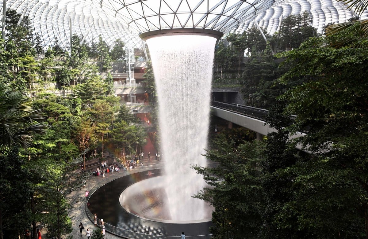 Singapore changi airport got number one position in luxury facilities