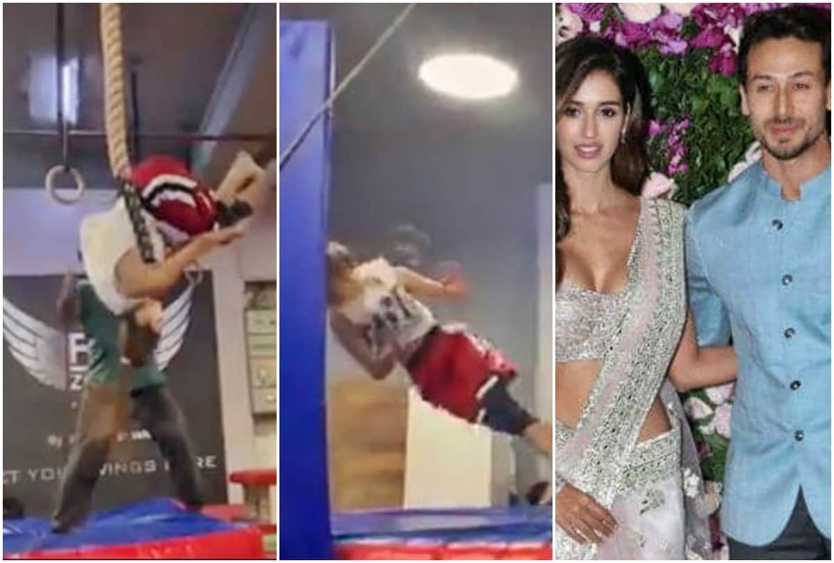 Tiger Shroff comment on Disha patani stunt viral video on instagram