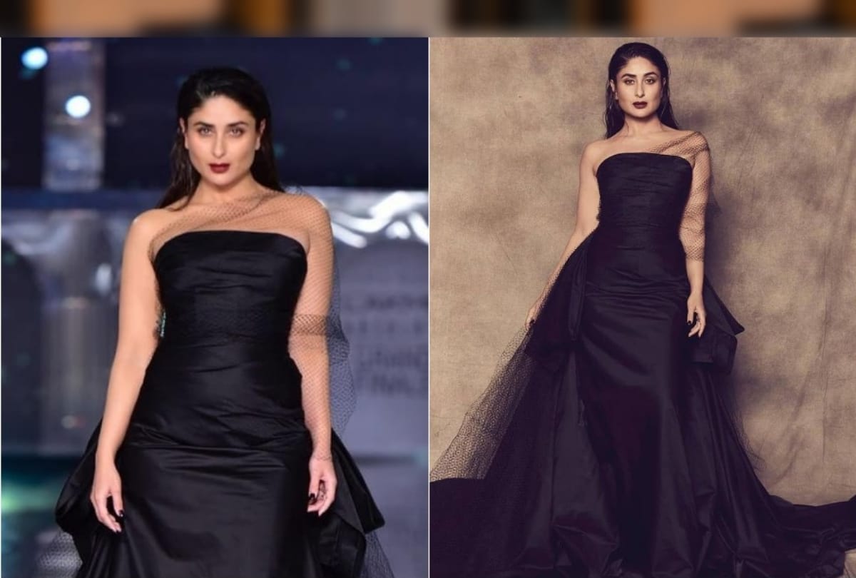 Lakme Fashion Week: Kareena Kapoor Khan Steals the Show in Stunning Black Gown