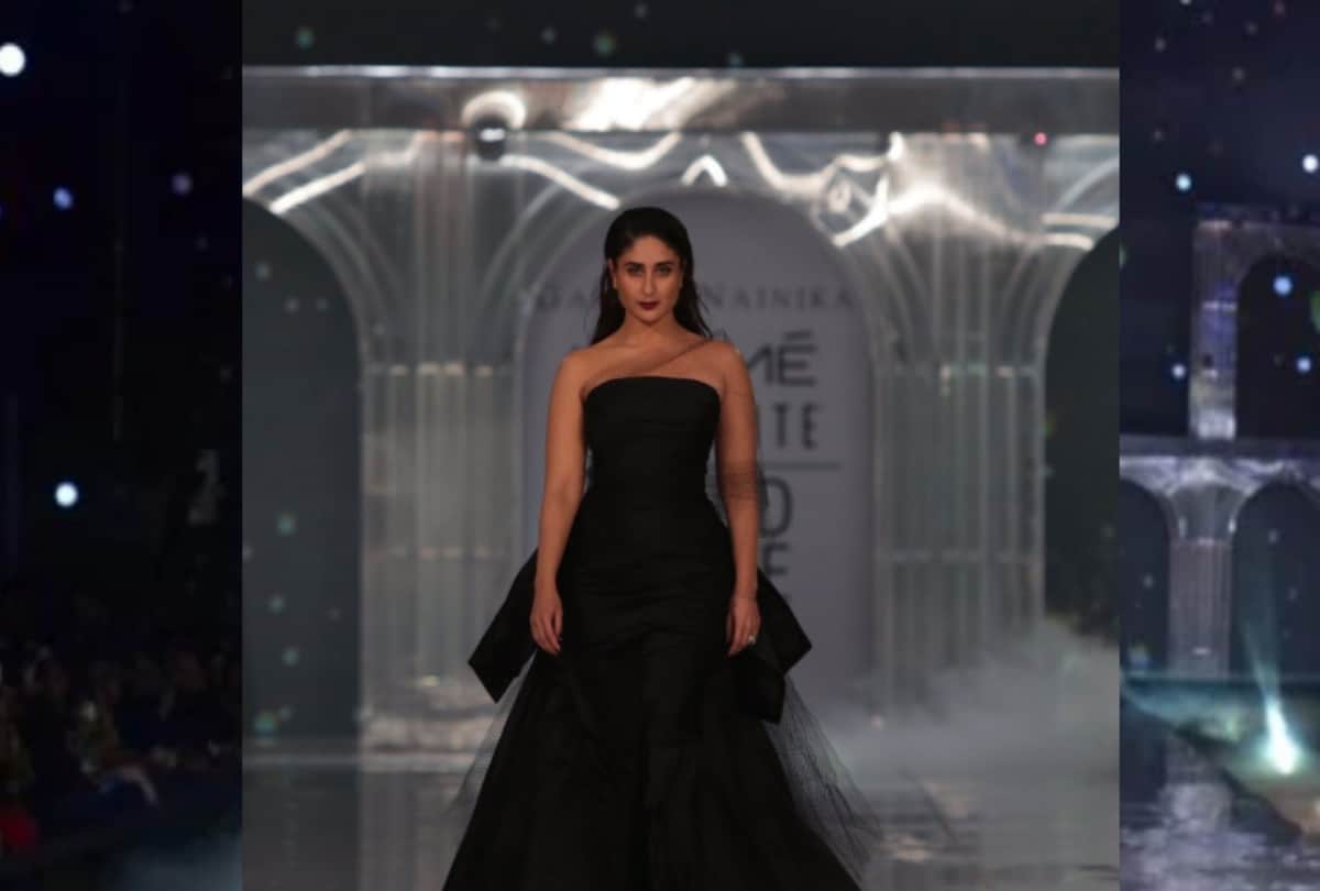 Lakme Fashion Week: Kareena Kapoor Khan Steals the Show in Stunning Black Gown