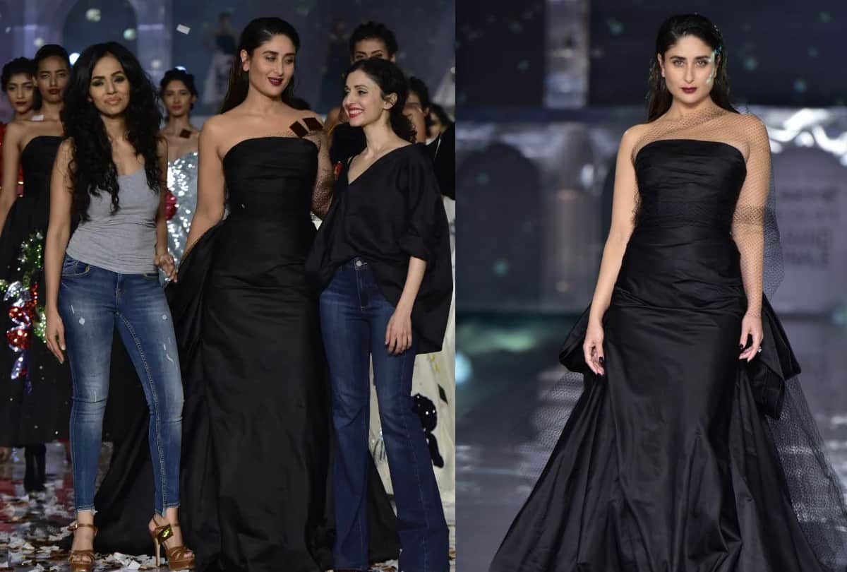 Lakme Fashion Week: Kareena Kapoor Khan Steals the Show in Stunning Black Gown