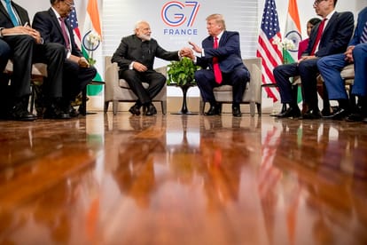 howdy modi rally in houston and american president donald trump