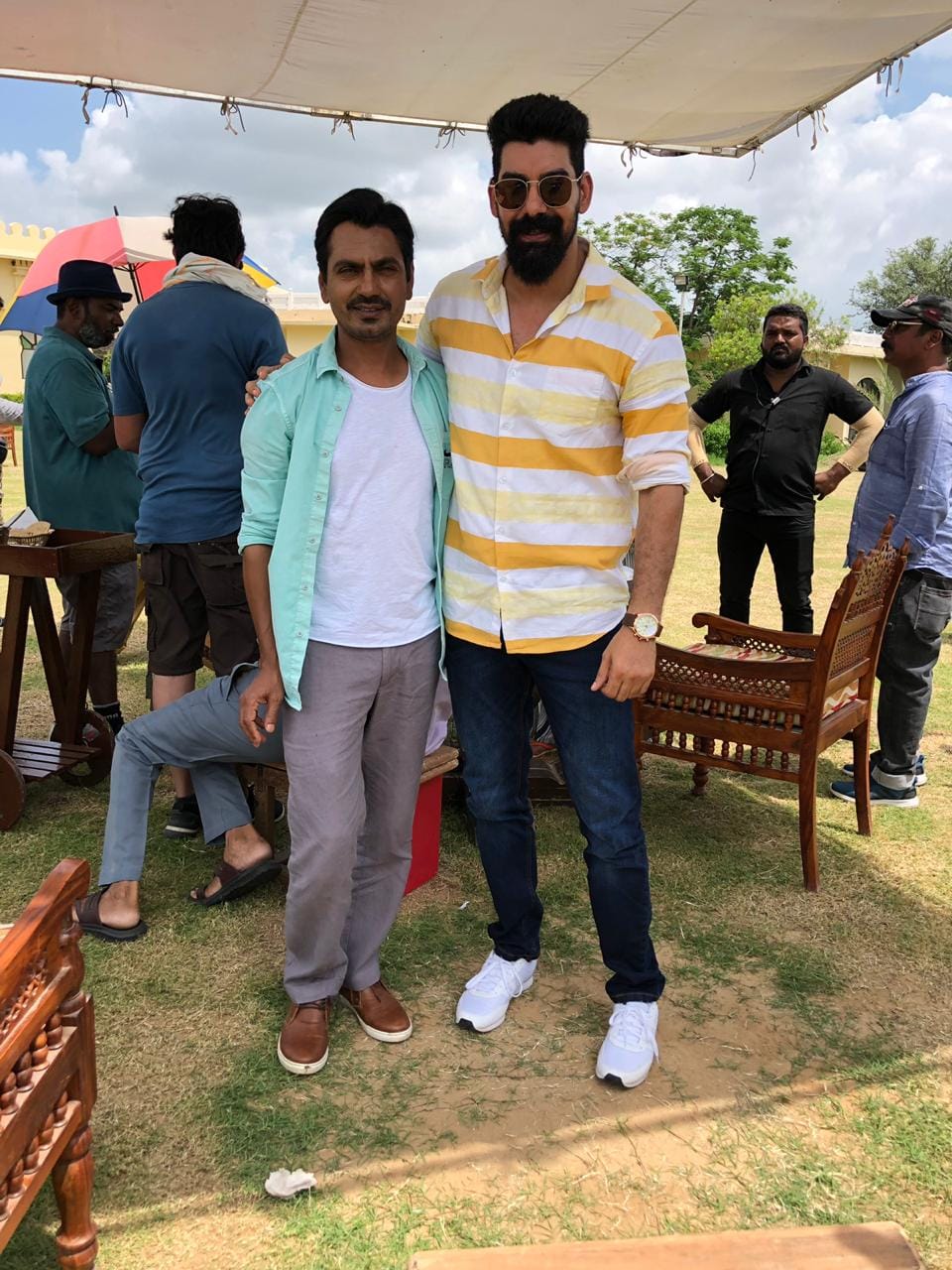 Nawazuddin Siddiqui seen at bole chudiyan after Sacred Games 2 promotion