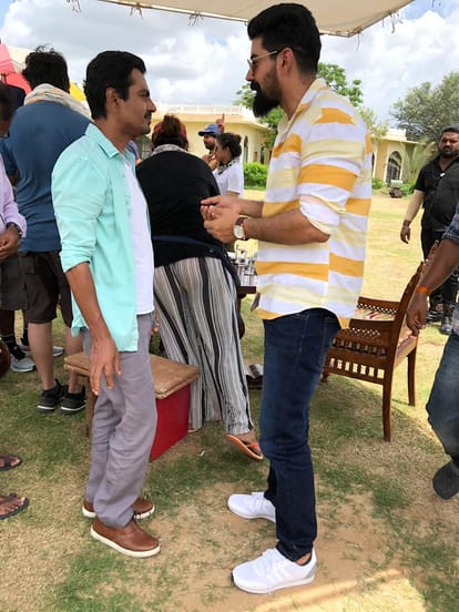 Nawazuddin Siddiqui seen at bole chudiyan after Sacred Games 2 promotion
