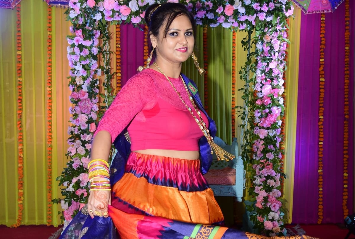 ladies celebrated teej party in lucknow
