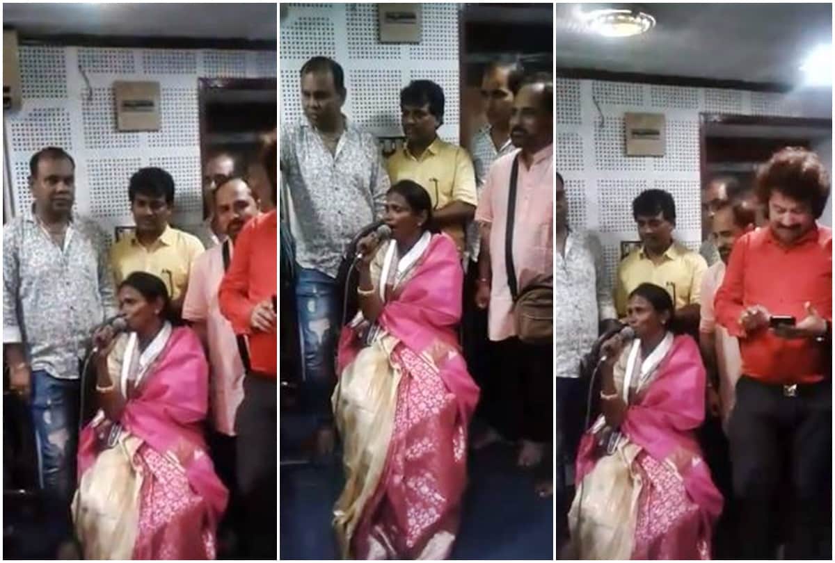 Ranu mandal Dafliwale Dafli Baja from film Sargam of Lata Mangeshkar video is viral