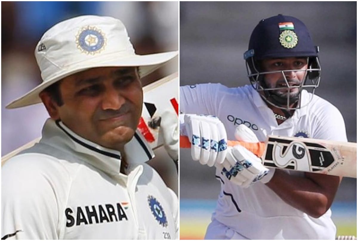 Former Indian cricketer Virender sehwag supported Rishabh Pant, sure about his improvement