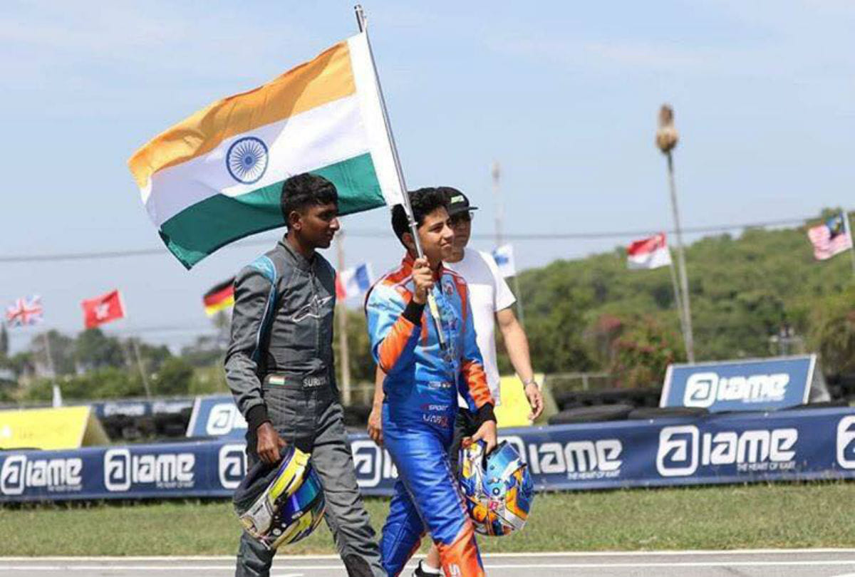 Shahan Ali Mohsin becomes youngest seniors National Karting Champion