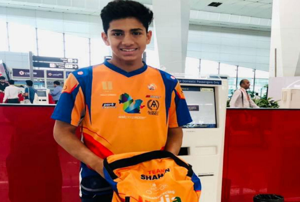 Shahan Ali Mohsin becomes youngest seniors National Karting Champion