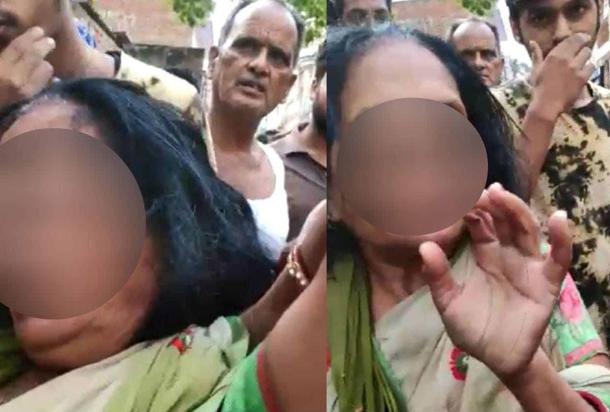 Woman Beats In Child Thief Rumors At Marhara and Etah Crime News