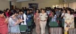 डिग्री कालेज हमीरपुर में आयोजित अपराजिता कार्यक्रम में पहुंचने पर डीएसपी हमीरपुर रेणू शर्मा का