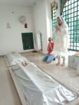 सऊदी अरब के दम्माम से मोहर्रम मनाने गोरखपुर आई महिला।