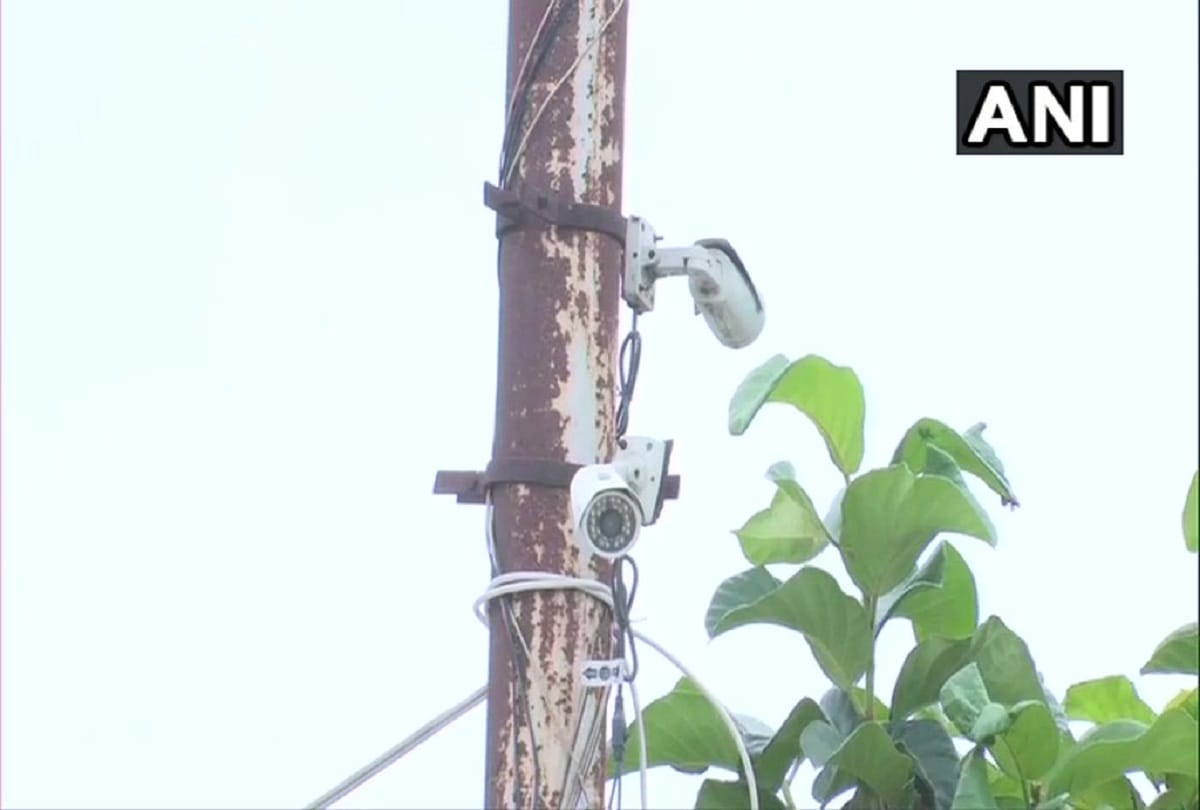 chhitauna village panchayat installed cctv camera in area