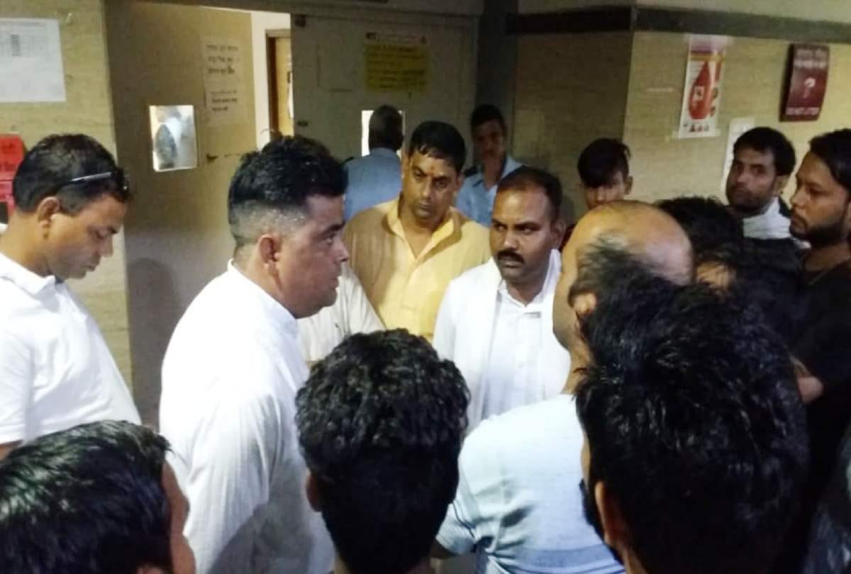 faridabad bk hospital doctors accused of keeping legs behind head gets clean chit