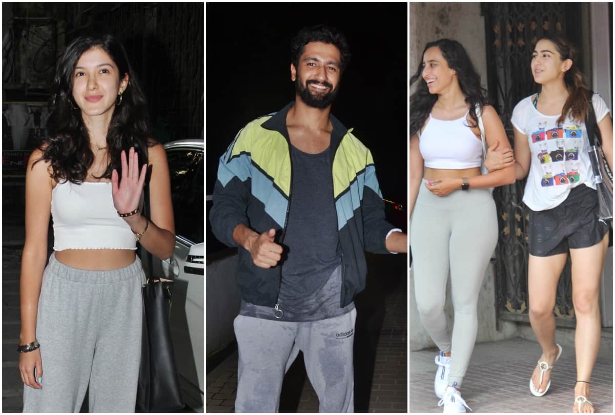Bollywood celebs Spotted ileana kartik Chunky Manisha jackie ishaan shanaya Janhvi Sara varun Vicky