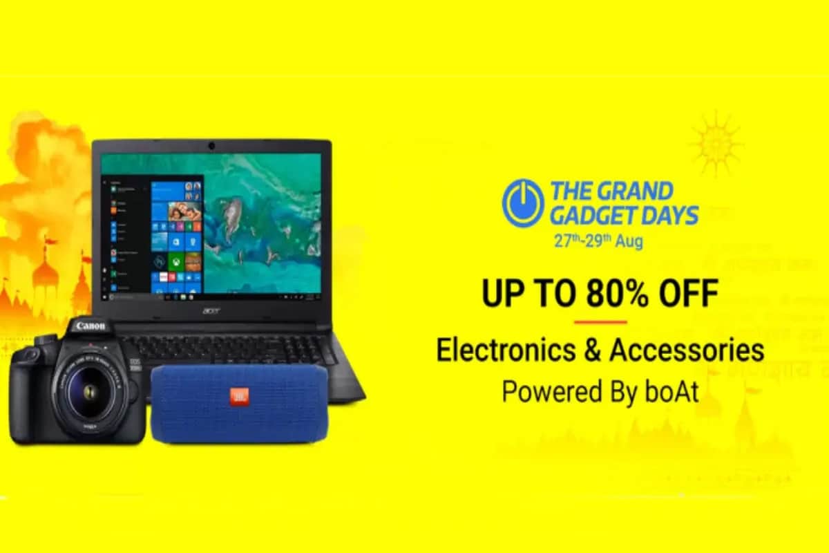 Flipkart Grand Gadget Days Offers Laptops From Rs 18990 and Tablets From Rs 3999