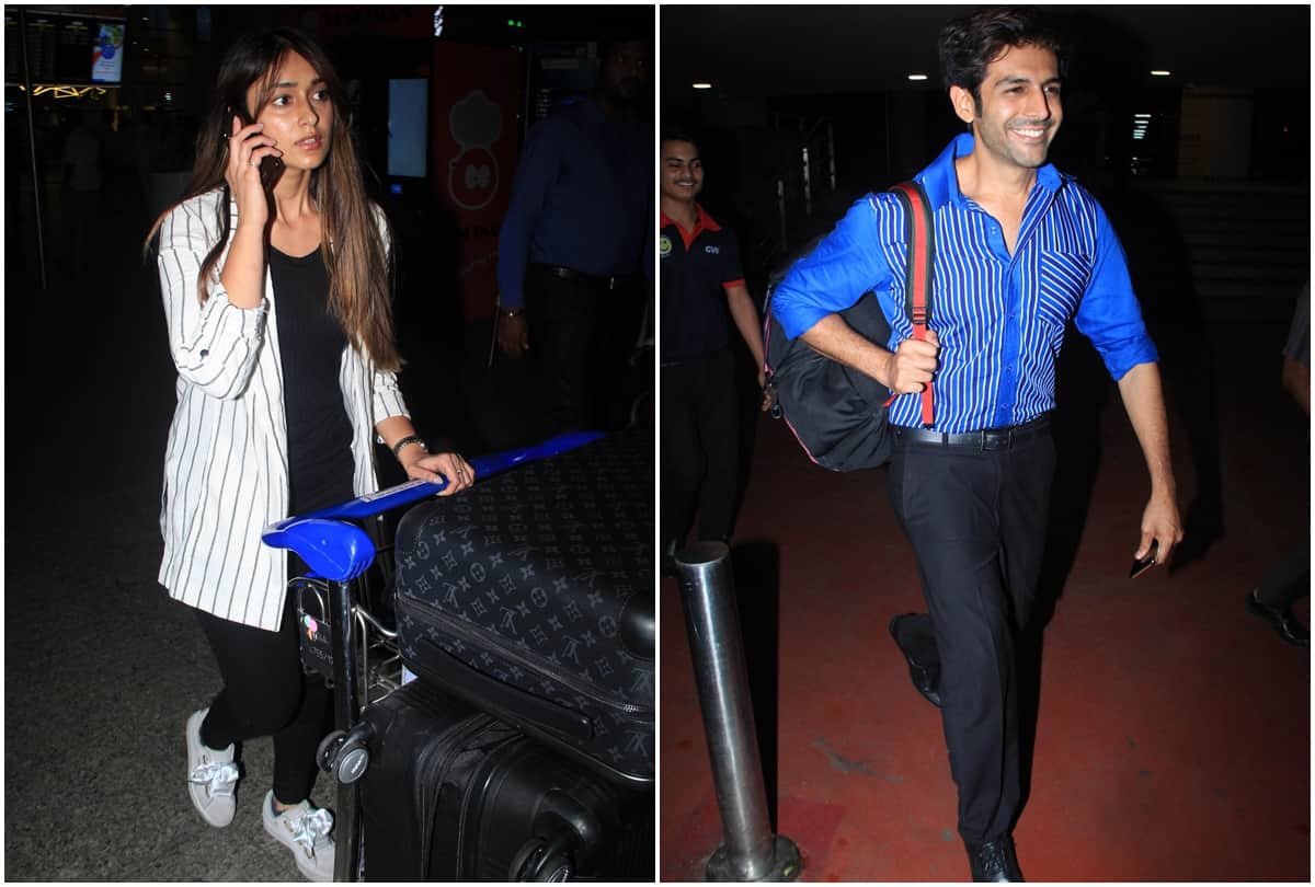 Bollywood celebs Spotted ileana kartik Chunky Manisha jackie ishaan shanaya Janhvi Sara varun Vicky