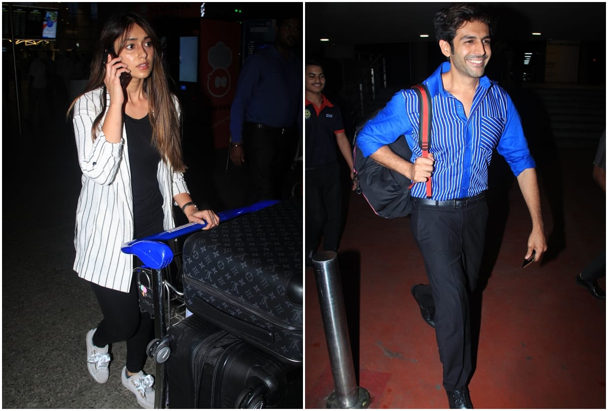 Bollywood celebs Spotted ileana kartik Chunky Manisha jackie ishaan shanaya Janhvi Sara varun Vicky