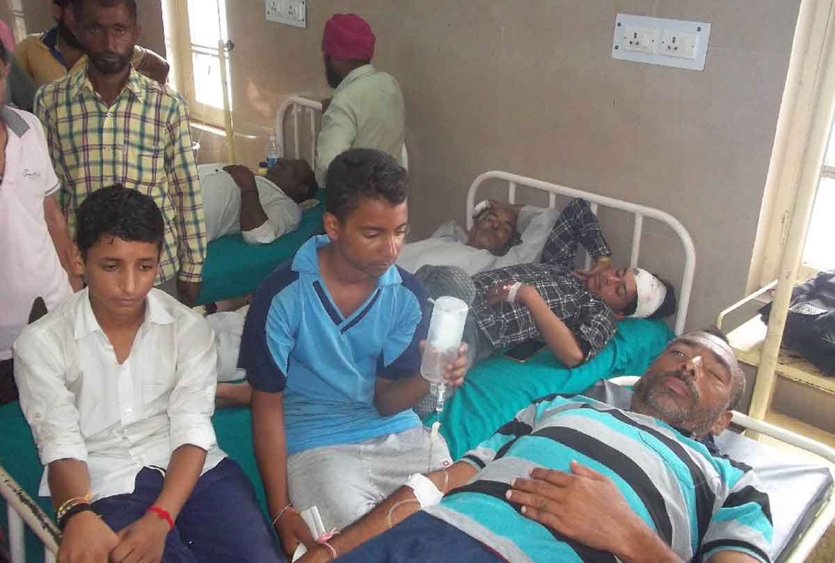 painful accident in Udhampur due to bus overturn 41 passengers injured