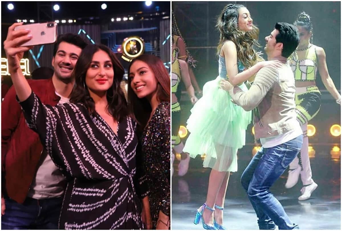 Sunny Deol Karan Deol  Kareena Kapoor saher bamba viral instagram video from dance India Dance