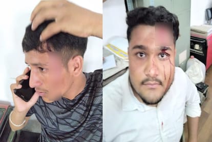 eight injured in blood clash between abvp and sfi worker in mandi college
