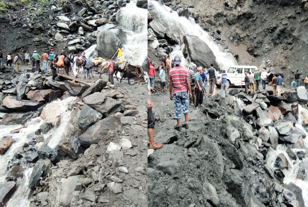 Bharmour-Harsar route restored and manimahesh yatra started again in himachal
