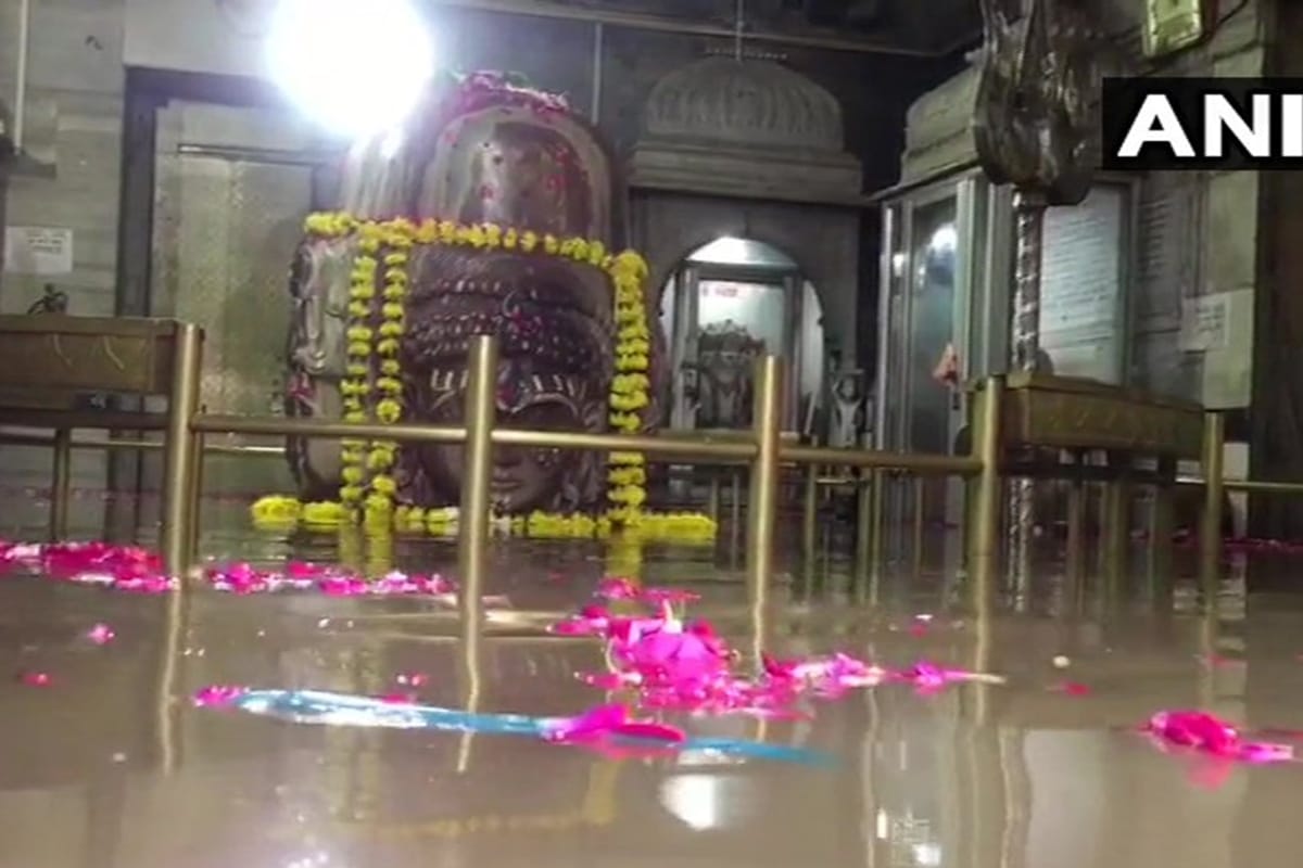 Shivna river water enters Pashupatinath Temple in Mandsaur following heavy rainfall