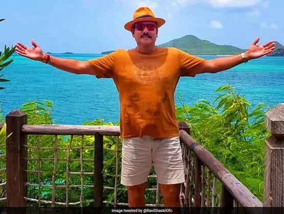 Team India Head coach Ravi Shastri Gets Trolled Instantly after Posts Picture From Coco Bay beach